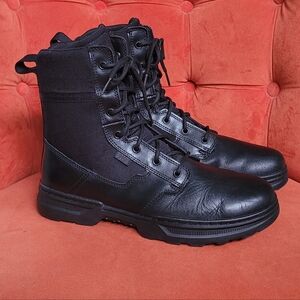 5.11 Men's Speed 4.0 Soft Toe 8in Work Boots - Black - Size 11.5